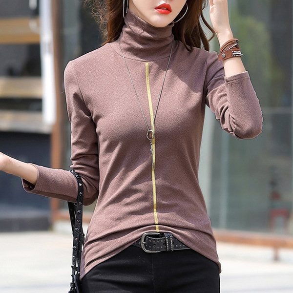 Casual γυναικεία μπλούζα με γιακά πόλο - πολλά χρώματα