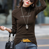 Bluza de dama model nou cu guler inalt - mai multe culori