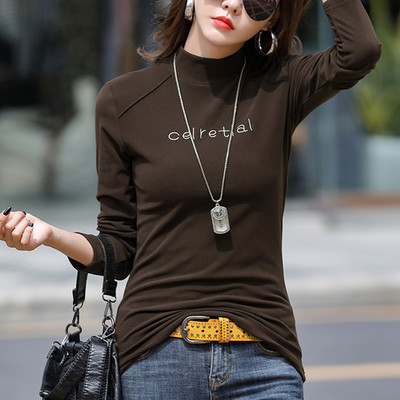 Bluza de dama model nou cu guler inalt - mai multe culori