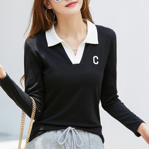 Igapäevane terava kaelusega naiste pluus - mitut värvi