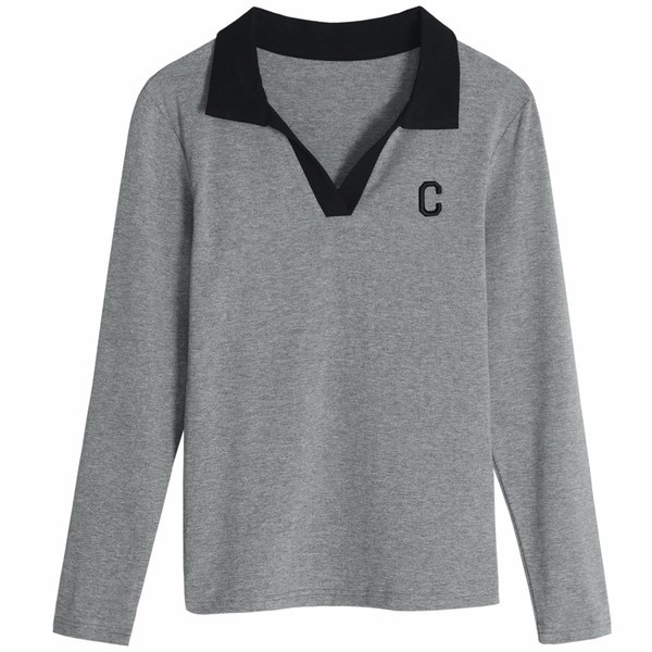 Igapäevane terava kaelusega naiste pluus - mitut värvi