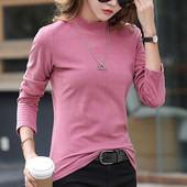 Bluza de dama model nou cu guler polo jos