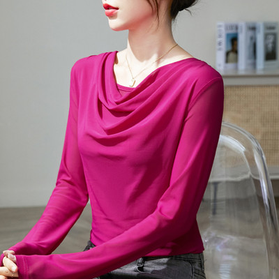 Bluza de dama model nou cu decolteu oval