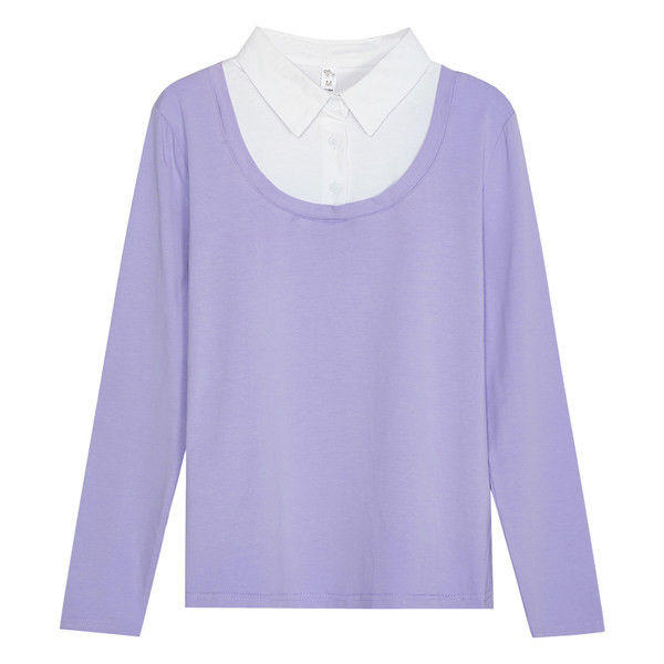 Bluză de damă modernă cu mâneci lungi potrivită pentru viața de zi cu zi