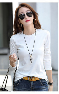 Casual μονόχρωμη μακρυμάνικη μπλούζα για γυναίκες