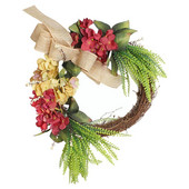 Mākslīgo ziedu vainags vītnes priekšējo durvju sienas rotājumi āra kāzu rotājumi logu Ziemassvētku dārzs E5w8