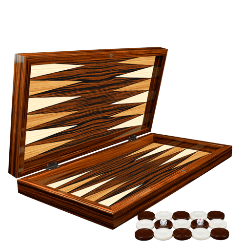 Шах и табла Ahelos, Комплект с пулове, Premium