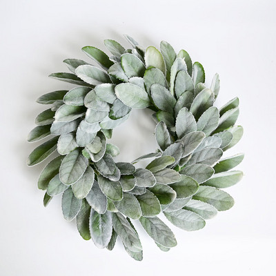 Ghirlandă artificială Prag de ușă Frunză verde Nuntă Acasă Sufragerie Party Pandantiv Decorare de perete Ușa din față Plante verzi