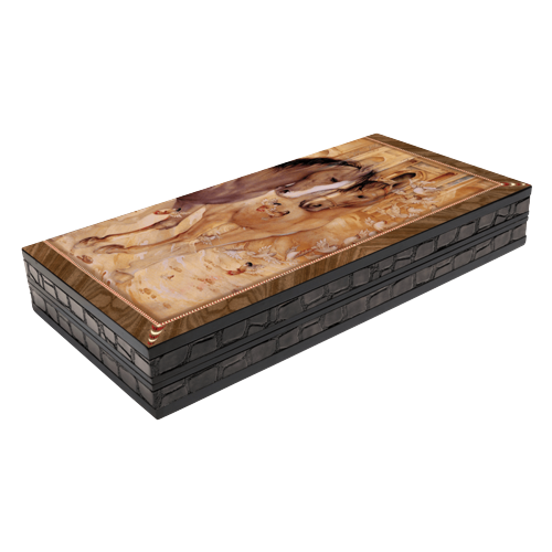 Табла Ahelos, Коне, Комплект с пулове, Многоцветно