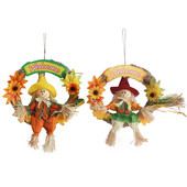 Sügisene sügisene saagikoristuskaunistus Rippuv Hernehirmutise Ornament Hernehirmutise pärg koju Halloweeni jõulukaunistuseks