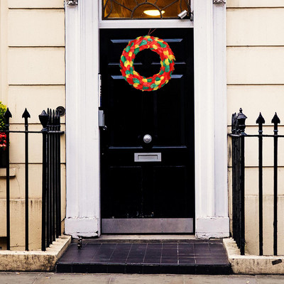 33cm Decoratiuni Coroniță de Paște Ghirlandă de Toamnă pentru Decorarea Casei de Crăciun ușă din față