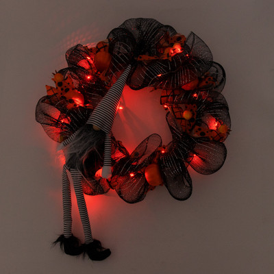 Halloween veniec zavesný lebka duch dekorácie predné halloweenske párty dvere zavesné okno vence rekvizity pozadie dekorácia