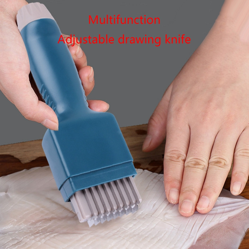 Kalmaari lillenuga Reguleeritav Abalone Chicken Gizzard Flower nikerdustööriist Multifunktsionaalne kalmaari lillenuga 4 värvi