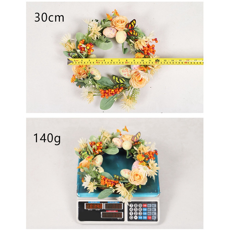 Uskrsni vijenci Cvjetni ukras Zeko Zeko Girlanda Dekoracija Rekviziti za uređenje doma Rođendanska zabava Kućne potrepštine