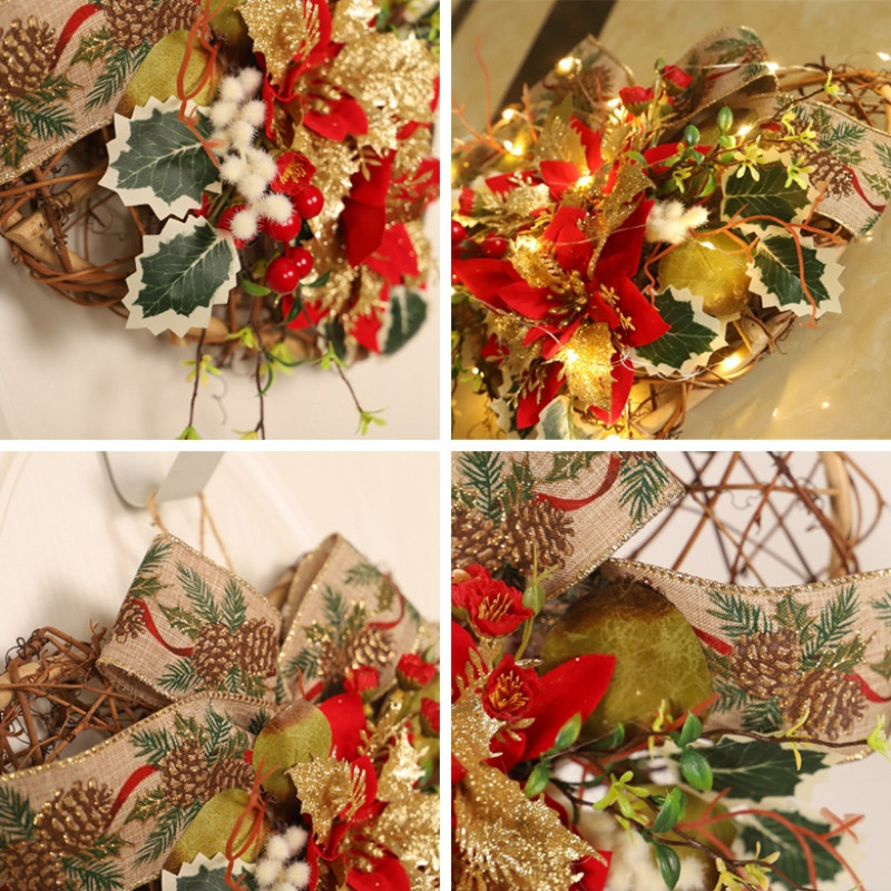 Jõulupärja südamekujuline festival siseruumides välitingimustes mitmeotstarbeliste tuledega koduukse kaunistamiseks