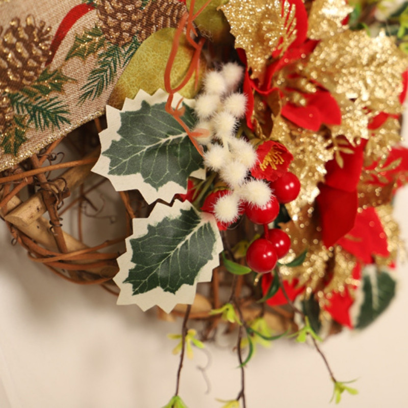 Jõulupärja südamekujuline festival siseruumides välitingimustes mitmeotstarbeliste tuledega koduukse kaunistamiseks