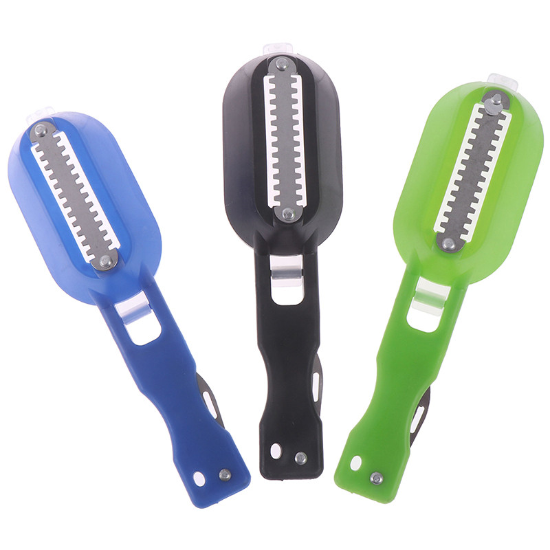 2-ühes Plastikust püügikaaluhari Sisseehitatud kalalõikur Kalanahahari Kalakivi eemaldaja Kalanoa puhastuskaabits