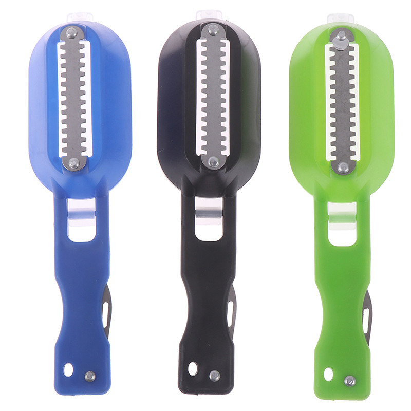 2-ühes Plastikust püügikaaluhari Sisseehitatud kalalõikur Kalanahahari Kalakivi eemaldaja Kalanoa puhastuskaabits
