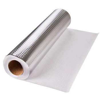 Самозалепващо се топлоустойчиво водоустойчиво алуминиево фолио хартия Устойчив на мазнини Устойчив на масло, устойчив на течове стикер за стена Кухненски консумативи
