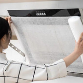 12 tk ühekordselt kasutatav õli neelav paberist köögikubu tõmbab õlist paberist filtriekraaniga kile küpsetustööriist 43x45cm