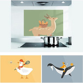 Autocolante de perete rezistente la ulei, tapet, autocolante de protecție pentru pereți pentru spălare de bucătărie, folie de aluminiu autoadezivă rezistentă la căldură