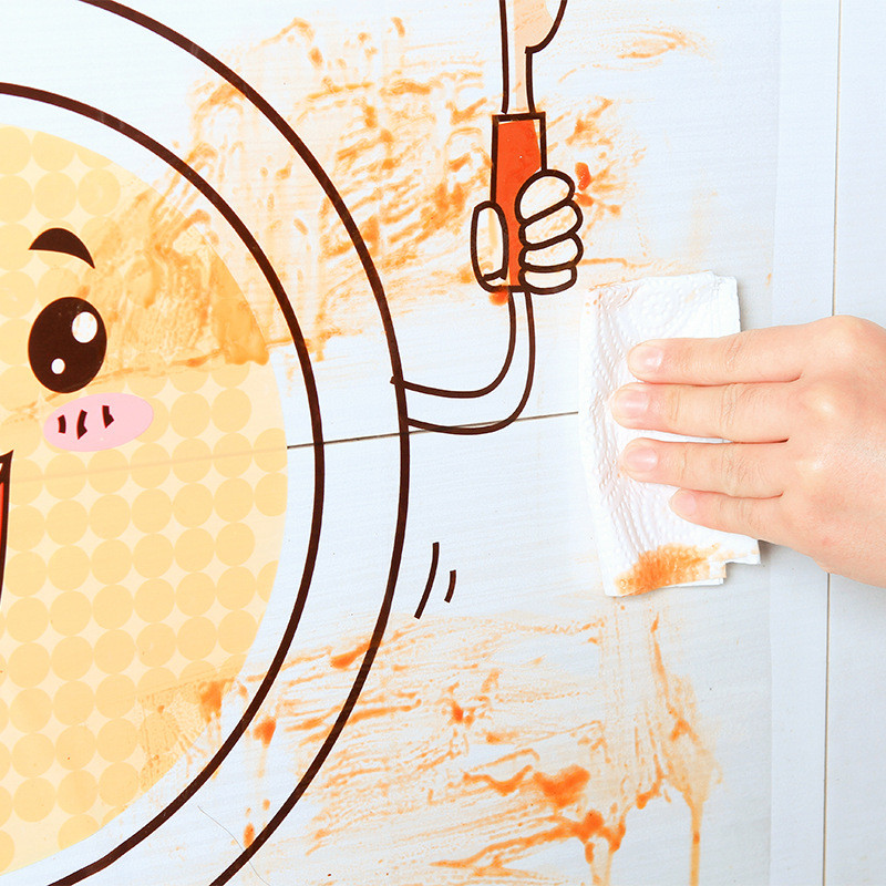 79,5 cm x 60 cm Köögipliit kõrge temperatuuri ja õlikindlad kleebised läbipaistvad isekleepuvad paberplaadid veekindlad