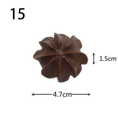 Dirbtiniai sausainiai Modelių fotografija Netikri sausainiai Rekvizitai Modeliavimas Sausainiai Darželio „Pasidaryk pats“ papuošimai Namų šventinio vakarėlio dekoras