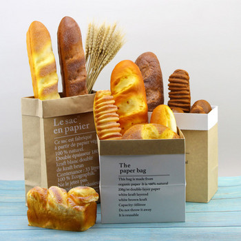 1Pcs Симулационен модел на хляб Тайван Френски мек карамел Фалшив хляб Торта Хранителен магазин Шкаф Декорация на дисплея Подпори Фалшива храна