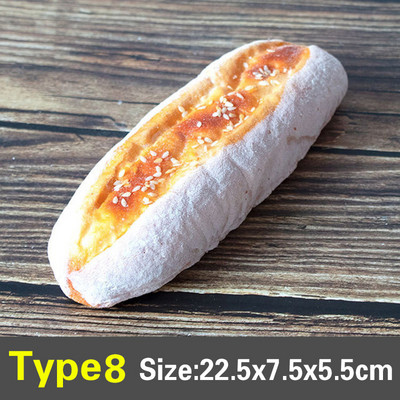 1 tk Simulatsioonileivamudel Taiwan Prantsuse pehme karamell võltsleib Koogitoidupood Kapp Ekraan Dekoratsioon Rekvisiidid Võltstoit