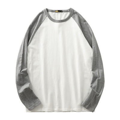 Bluză casual pentru bărbați, cu decolteu oval