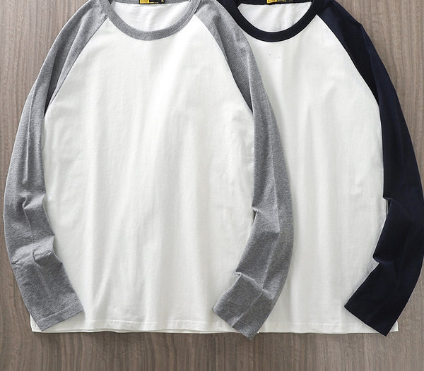 Bluză casual pentru bărbați, cu decolteu oval