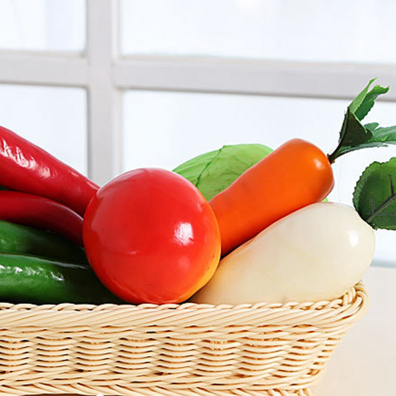 3gab 24cm mākslīgās simulācijas gurķu putas Dzīvā imitācija gurķu viltotu dārzeņu rekvizīti mājas virtuves dekorēšanai