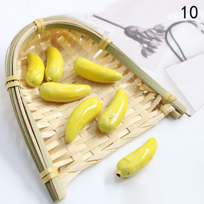 10 komada simulacije lažnog voća i povrća od umjetne lažne pjene zelene jabuke za DIY svadbene božićne dekoracije