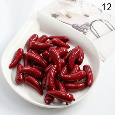 10 komada simulacije lažnog voća i povrća od umjetne lažne pjene zelene jabuke za DIY svadbene božićne dekoracije