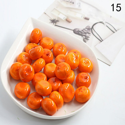 10 komada simulacije lažnog voća i povrća od umjetne lažne pjene zelene jabuke za DIY svadbene božićne dekoracije