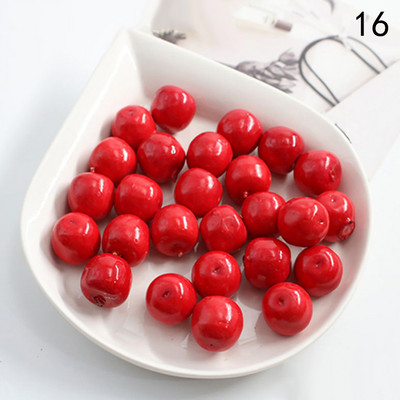 10 komada simulacije lažnog voća i povrća od umjetne lažne pjene zelene jabuke za DIY svadbene božićne dekoracije