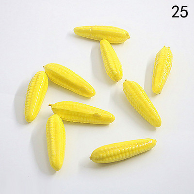 10 komada simulacije lažnog voća i povrća od umjetne lažne pjene zelene jabuke za DIY svadbene božićne dekoracije