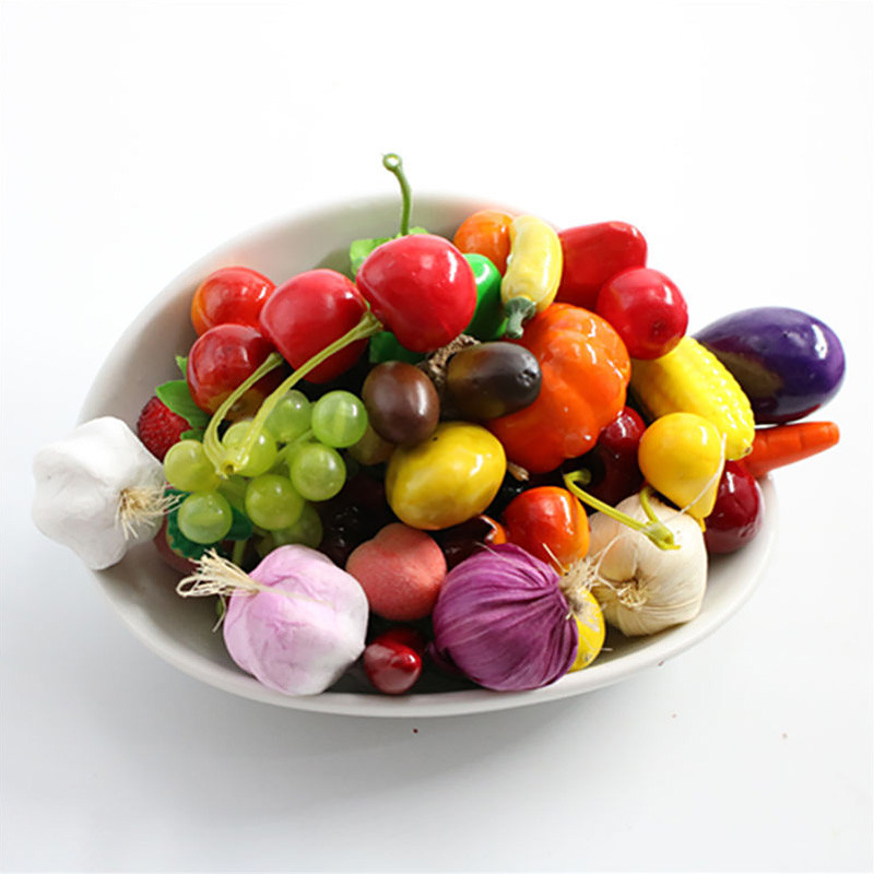 10 komada simulacije lažnog voća i povrća od umjetne lažne pjene zelene jabuke za DIY svadbene božićne dekoracije