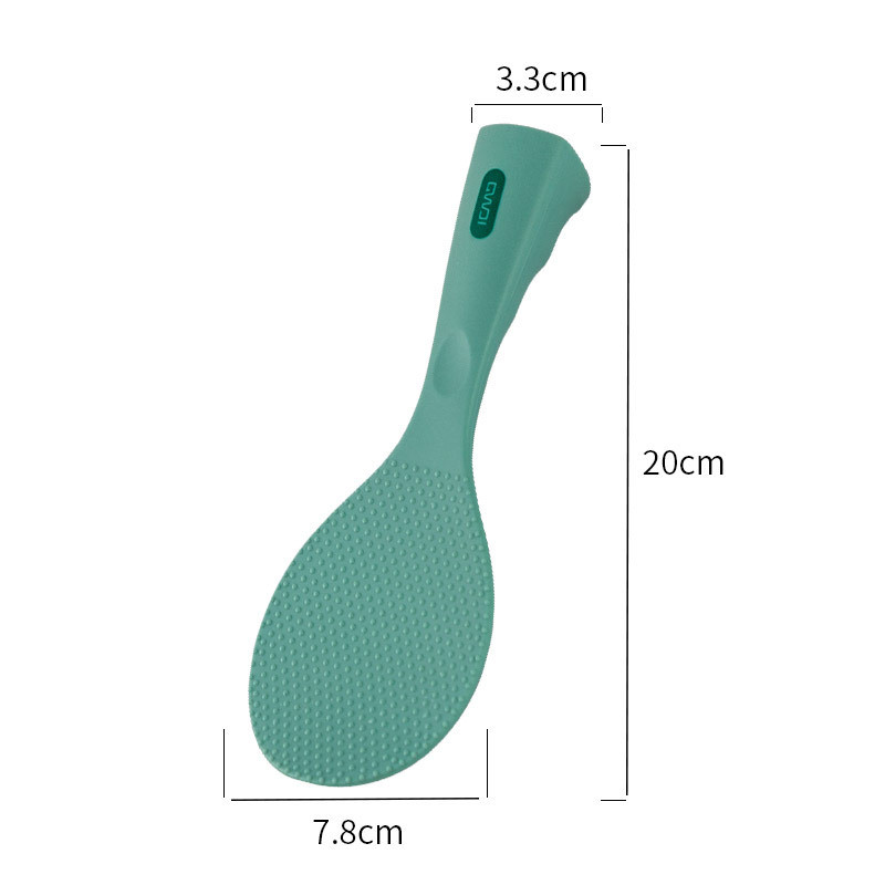 Gali atsistoti silikoninis šaukštas dvipusis nepridegantis ryžių viryklė Ryžių šaukštas aukštai temperatūrai atsparus ryžių kastuvas virtuvės reikmenys