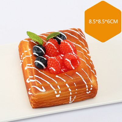 Τεχνητά ψεύτικα στολίδια ψωμιού Cake Bakery Craft Kids Kitchen Toy Donuts Donuts Model Simulation