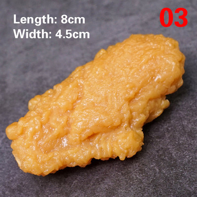 Simulacija Pileća krilca Rekviziti za lažnu hranu Kuhinjski dućan Trgovina Dekoracija Prženi škampi Rakovi Pečeni pileći bataci Model za nugget