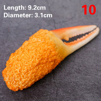 Simulacija Pileća krilca Rekviziti za lažnu hranu Kuhinjski dućan Trgovina Dekoracija Prženi škampi Rakovi Pečeni pileći bataci Model za nugget