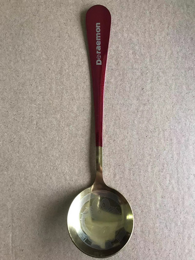 Κουτάλι από ανοξείδωτο ατσάλι επιτραπέζια σκεύη δημιουργική χαριτωμένη σαλάτα κινουμένων σχεδίων Κουτάλι ρύζι κουτάλι παγωτό γλυκό κουτάλι οικιακά σκεύη κουζίνας