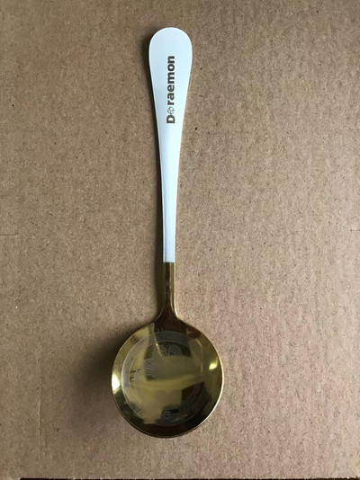 Κουτάλι από ανοξείδωτο ατσάλι επιτραπέζια σκεύη δημιουργική χαριτωμένη σαλάτα κινουμένων σχεδίων Κουτάλι ρύζι κουτάλι παγωτό γλυκό κουτάλι οικιακά σκεύη κουζίνας