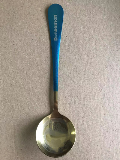 Κουτάλι από ανοξείδωτο ατσάλι επιτραπέζια σκεύη δημιουργική χαριτωμένη σαλάτα κινουμένων σχεδίων Κουτάλι ρύζι κουτάλι παγωτό γλυκό κουτάλι οικιακά σκεύη κουζίνας