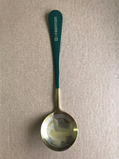 Κουτάλι από ανοξείδωτο ατσάλι επιτραπέζια σκεύη δημιουργική χαριτωμένη σαλάτα κινουμένων σχεδίων Κουτάλι ρύζι κουτάλι παγωτό γλυκό κουτάλι οικιακά σκεύη κουζίνας