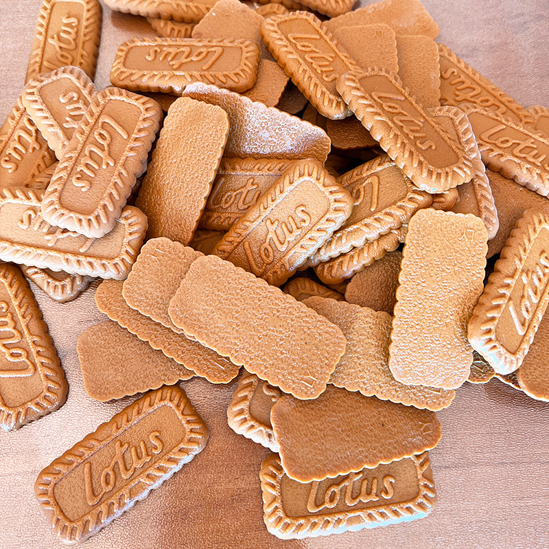 3 kom/lot Umjetni lažni kolačići Simulacija Realistični keksi Krekeri Hrana Desert za dekoraciju Prikaz Rekvizite Model