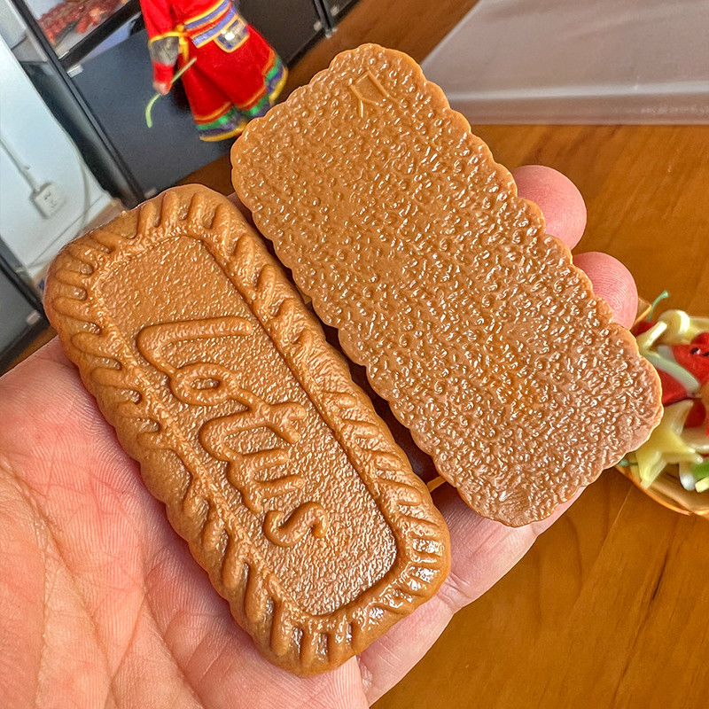 3 kom/lot Umjetni lažni kolačići Simulacija Realistični keksi Krekeri Hrana Desert za dekoraciju Prikaz Rekvizite Model