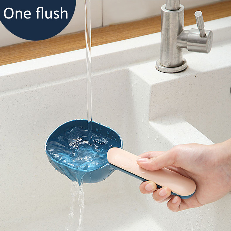 2-ühes Loominguline kühvel riisi lusikas Köök riisilabidas jahulusikas jämedad terad klambrilusikaga Suure mahutavusega tihenduslusikas