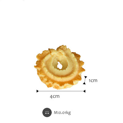 Fursecuri de simulare, Decoratiuni bricolaj pentru gradinita, Recuzita pentru biscuiti falsi pentru fotografie pentru copii, Recuzita pentru educatie timpurie